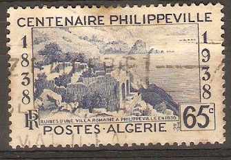 Algeria 1938 65c Pillippeville series. SG149.